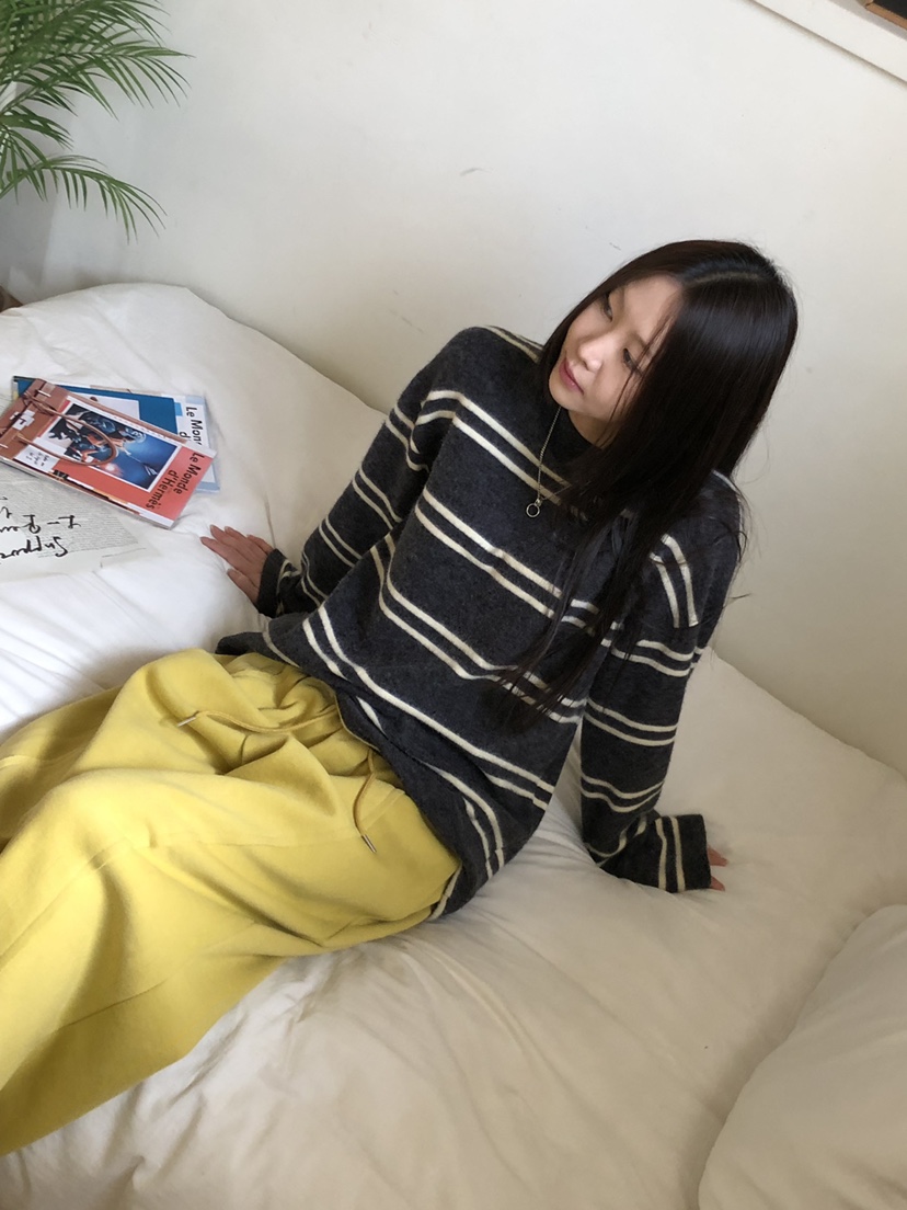 I MFACT韓國直郵東大門實拍女裝新品人氣推薦時尚職業長袖T恤I MFACT長袖T恤