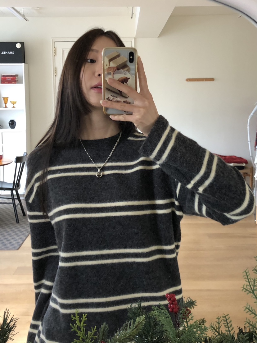 I MFACT韓國直郵東大門實拍女裝新品人氣推薦時尚職業長袖T恤I MFACT長袖T恤