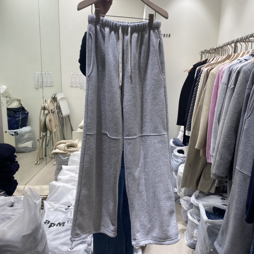 NOPSIS直郵韓國代購女裝新品推薦休閑熱賣真品時尚休閑褲加絨NOPSIS休閑褲圖色2