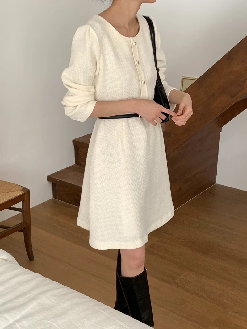 DADA韓國直郵女裝新款時尚人氣熱賣24秋冬休閑真品連衣裙DADA連衣裙