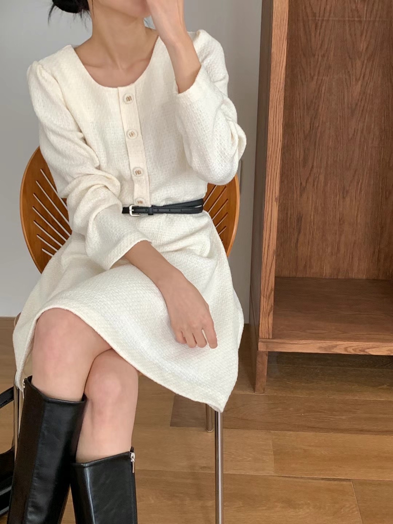 DADA韓國直郵女裝新款時尚人氣熱賣24秋冬休閑真品連衣裙DADA連衣裙