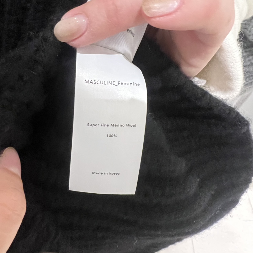 MASCULINE直郵韓國代購女裝新品職業熱賣推薦真品時尚休閑毛衣MASCULINE毛衣