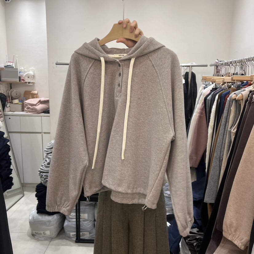 HEIZE直郵韓國代購女裝新品人氣時尚休閑真品24秋冬熱賣衛衣HEIZE衛衣圖色2