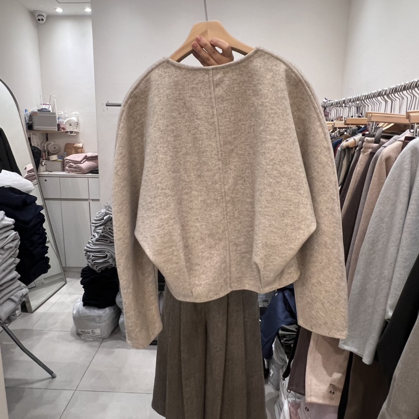 HEIZE韓國直郵東大門實拍女裝新品推薦職業時尚休閑長袖T恤HEIZE長袖T恤