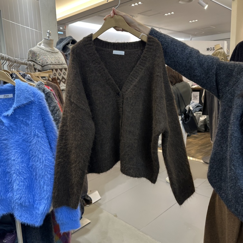 ALEGRE韓國直郵東大門實拍女裝新品時尚真品熱賣24秋冬毛衣ALEGRE毛衣圖色2