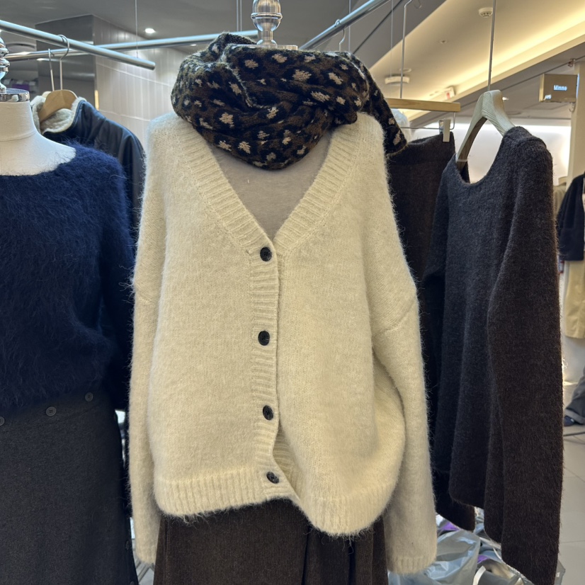 ALEGRE韓國直郵東大門實拍女裝新品時尚真品熱賣24秋冬毛衣ALEGRE毛衣圖色3