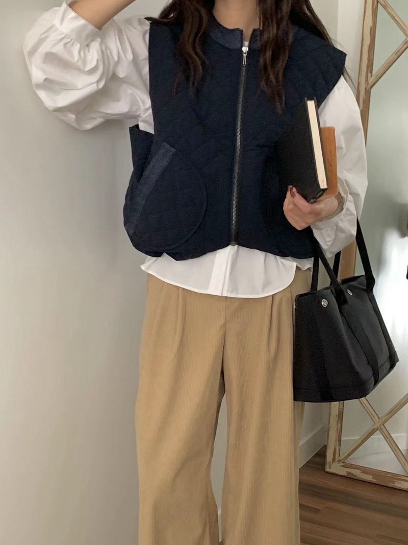 EDINBURGH-에딘버러-T韓國直郵東大門代購女裝新品時尚馬甲EDINBURGH馬甲