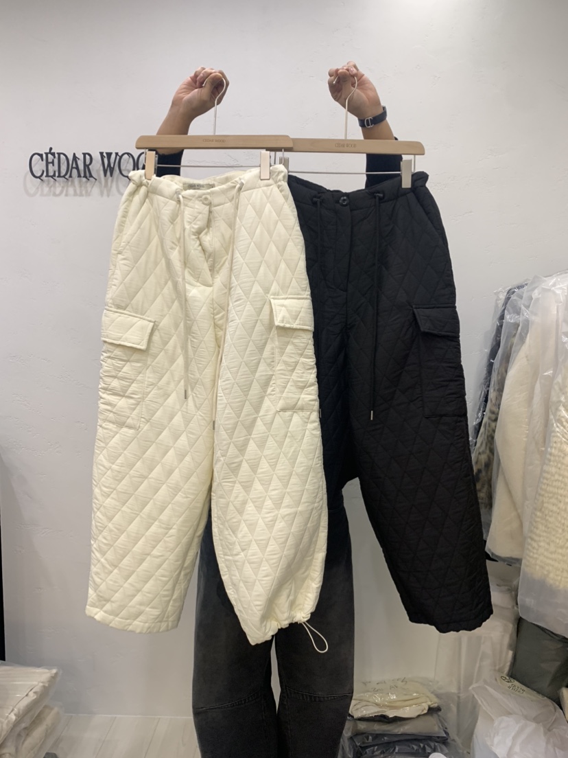 CEDARWOOD韓國直郵東大門實拍女裝新品人氣24秋冬時尚休閑褲CEDARWOOD休閑褲