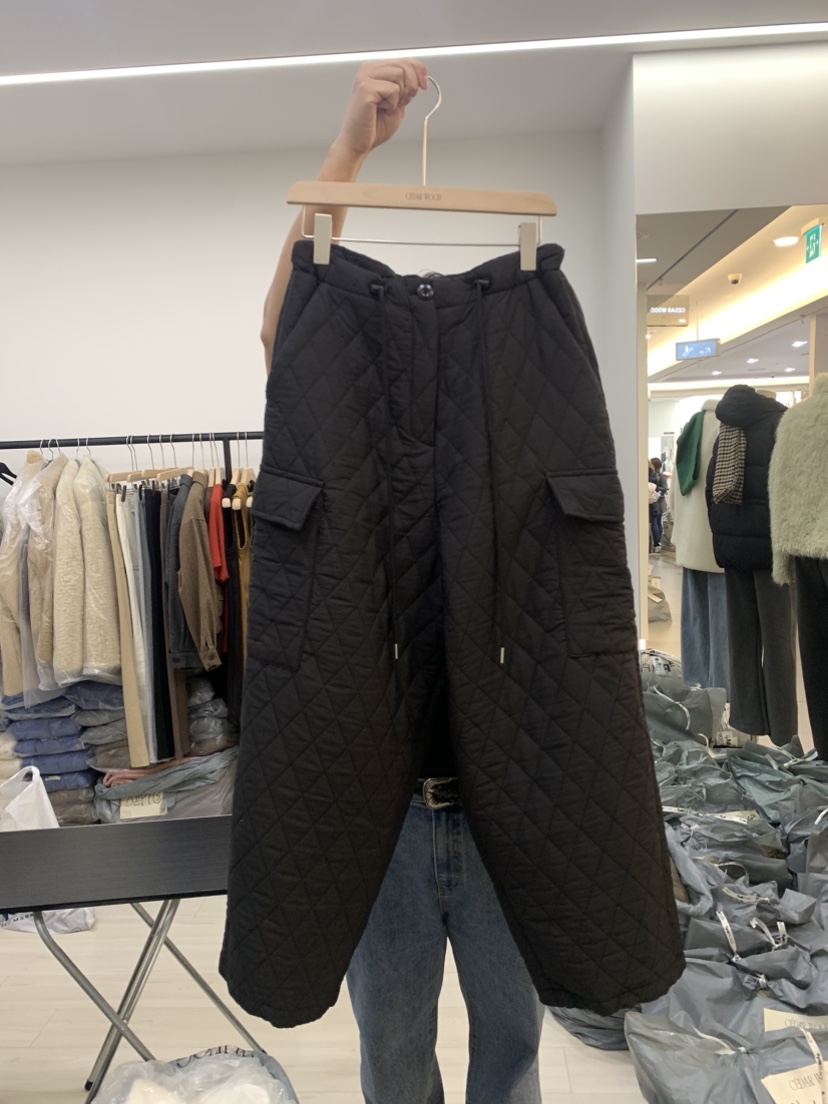 CEDARWOOD韓國直郵東大門實拍女裝新品人氣24秋冬時尚休閑褲CEDARWOOD休閑褲圖色2