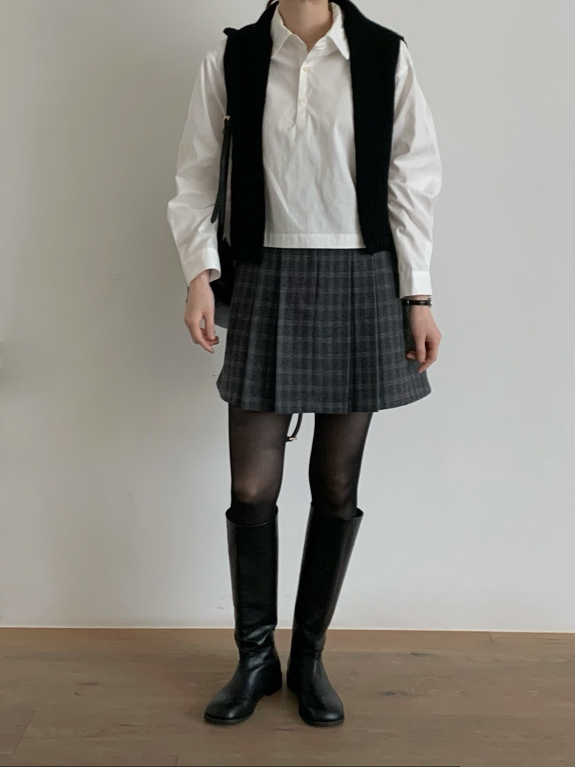 JUEDE直郵韓國代購女裝新款時尚休閑推薦人氣24秋冬襯衫蕾絲衫JUEDE襯衫/蕾絲衫