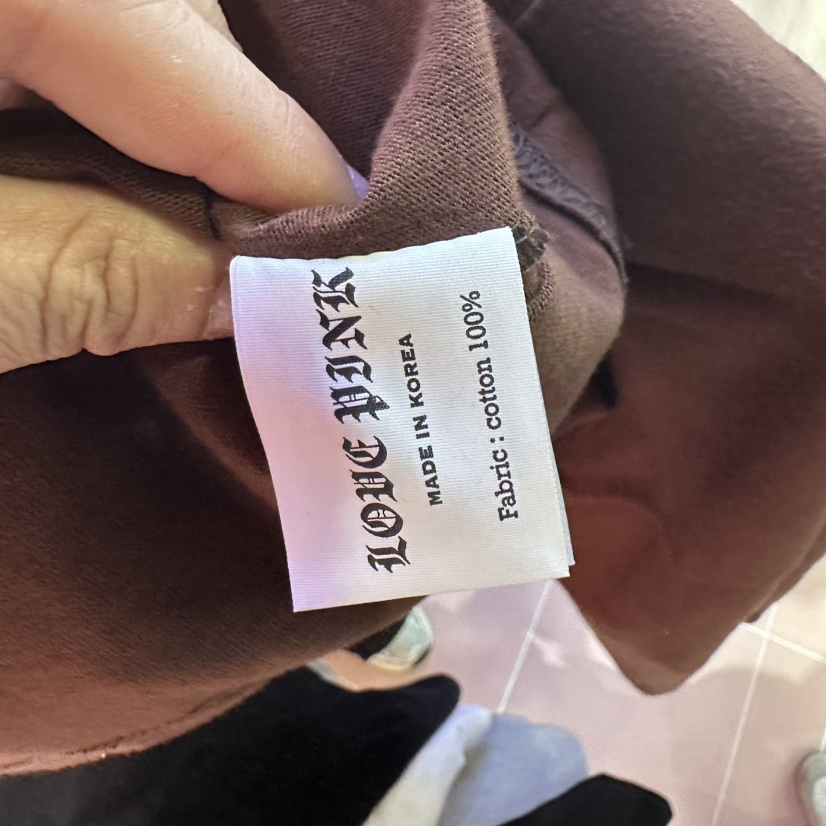 LOVE PINK直郵韓國代購女裝新品推薦熱賣職業人氣長袖T恤拉絲LOVE PINK長袖T恤