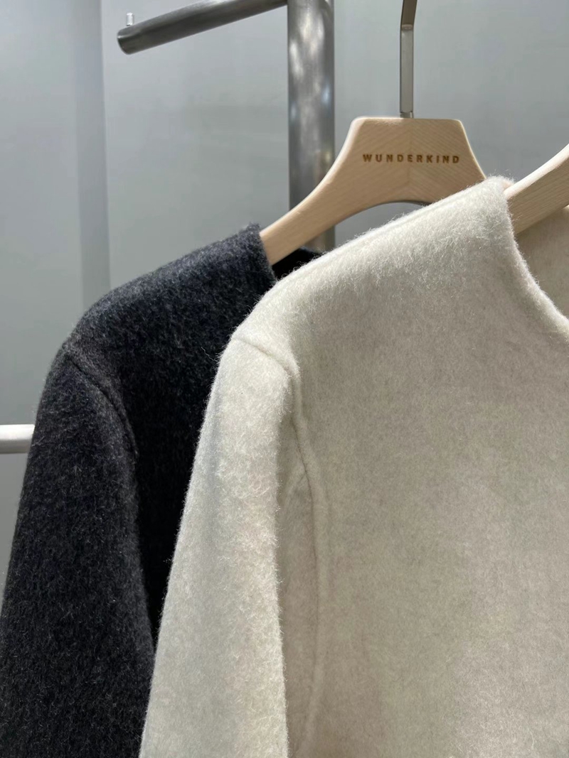 WUNDERKIND韓國直郵東大門實拍女裝新品時尚24秋冬短款大衣WUNDERKIND短款大衣