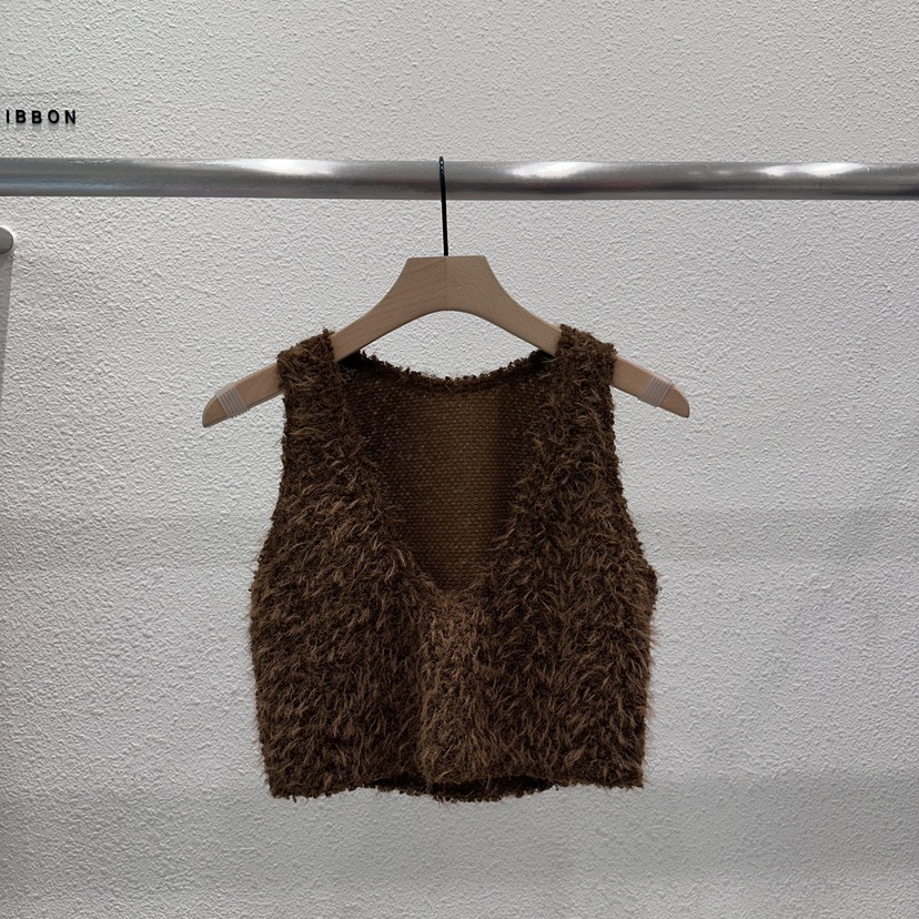 BLACK RIBBON-A直郵韓國代購女裝新品24秋冬人氣吊帶背心BLACK RIBBON-A吊帶/背心圖色2