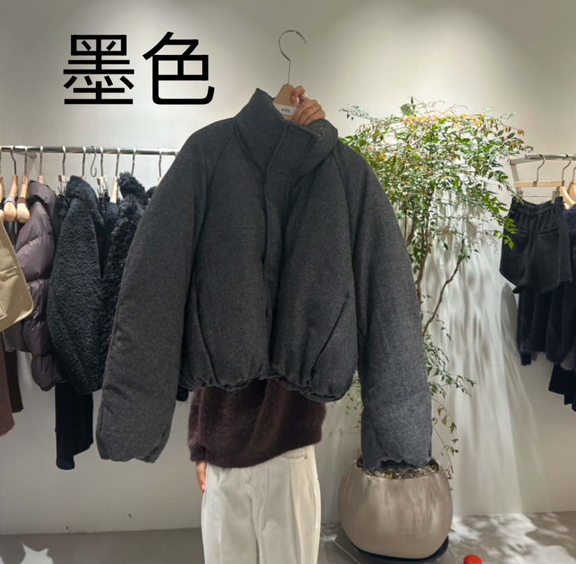 101SHOWROOM/AYCE韓國直郵女裝新品24秋冬短款羽絨服絨101SHOWROOM/AYCE短款羽絨服圖色1