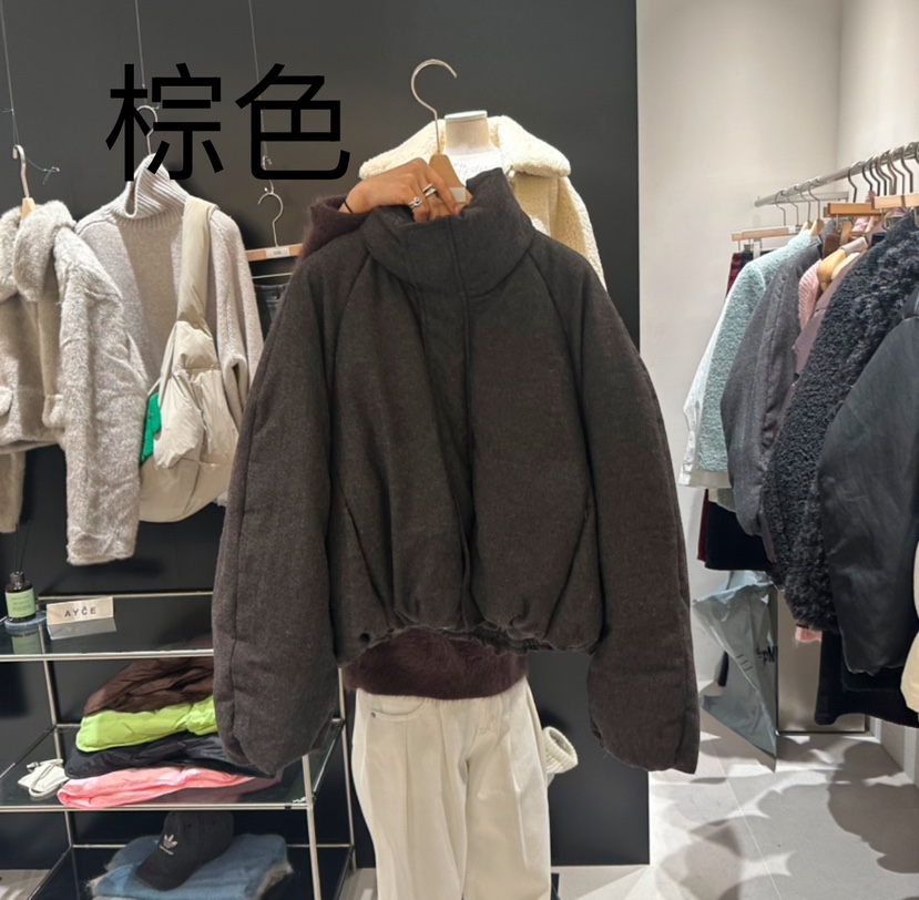 101SHOWROOM/AYCE韓國直郵女裝新品24秋冬短款羽絨服絨101SHOWROOM/AYCE短款羽絨服圖色2