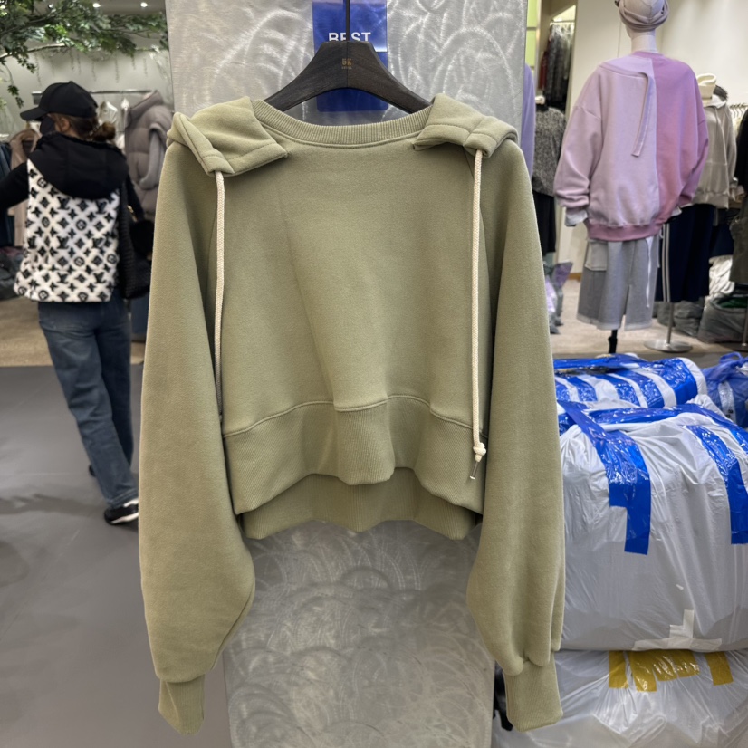 5K直郵韓國代購女裝新款休閑24秋冬職業熱賣推薦衛衣加絨5K衛衣圖色3