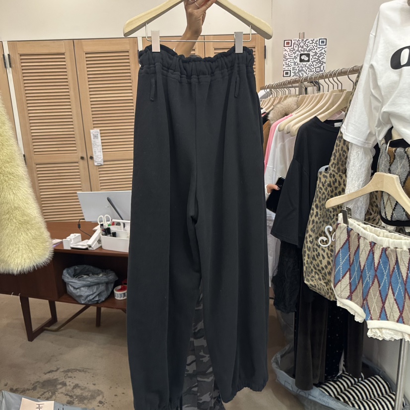 NUT直郵韓國代購女裝新品人氣時尚24秋冬休閑褲不含腰帶加絨NUT休閑褲