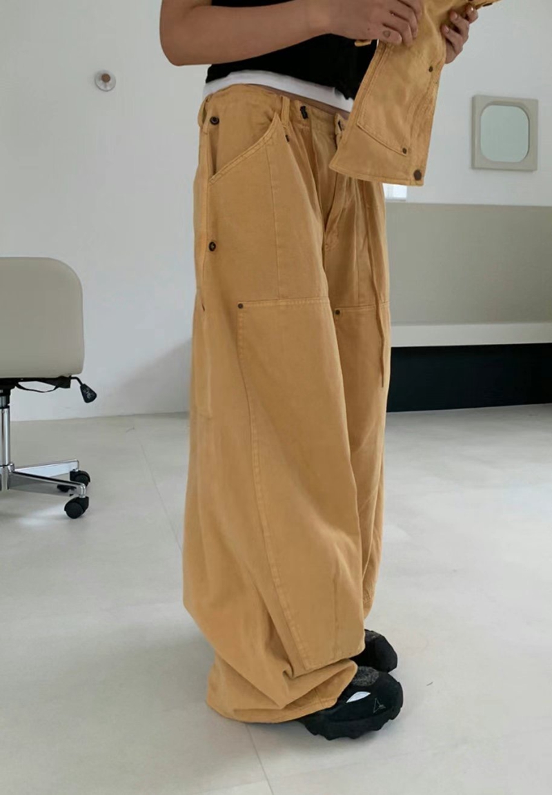 1OR2韓國直郵東大門代購女裝新品推薦人氣職業休閑休閑褲OOTJ/1OR2休閑褲