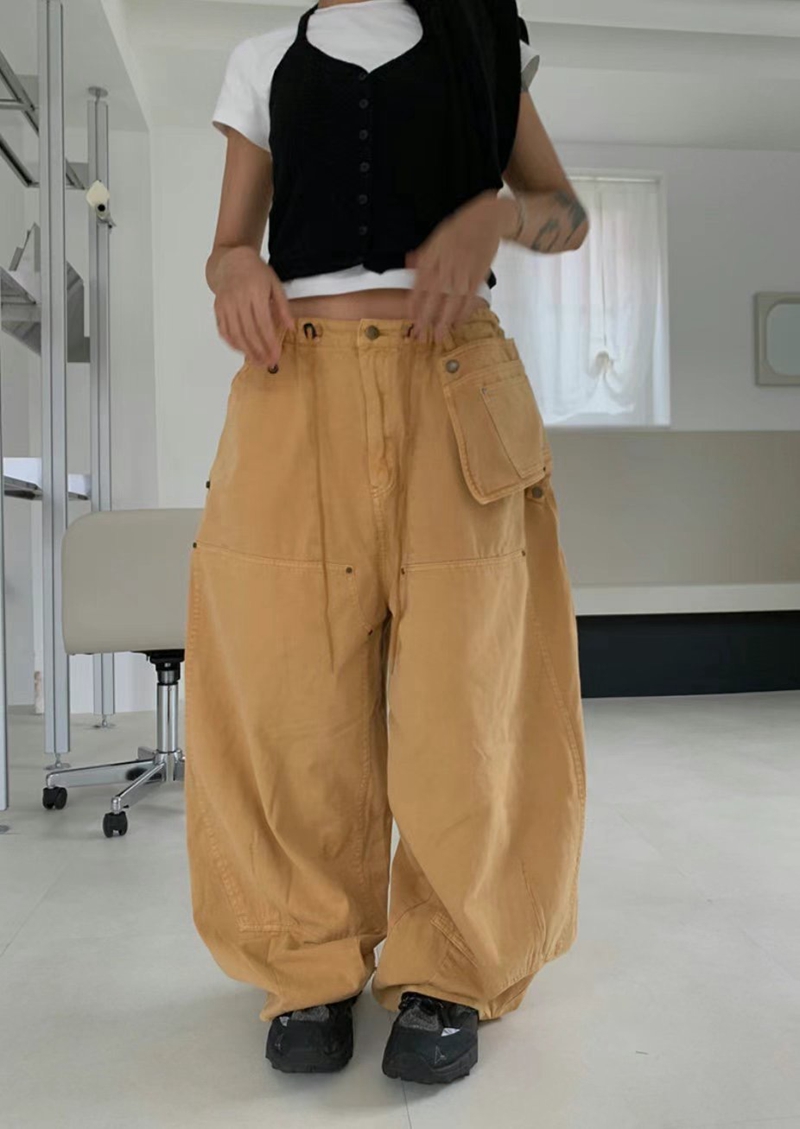 1OR2韓國直郵東大門代購女裝新品推薦人氣職業休閑休閑褲OOTJ/1OR2休閑褲圖色1