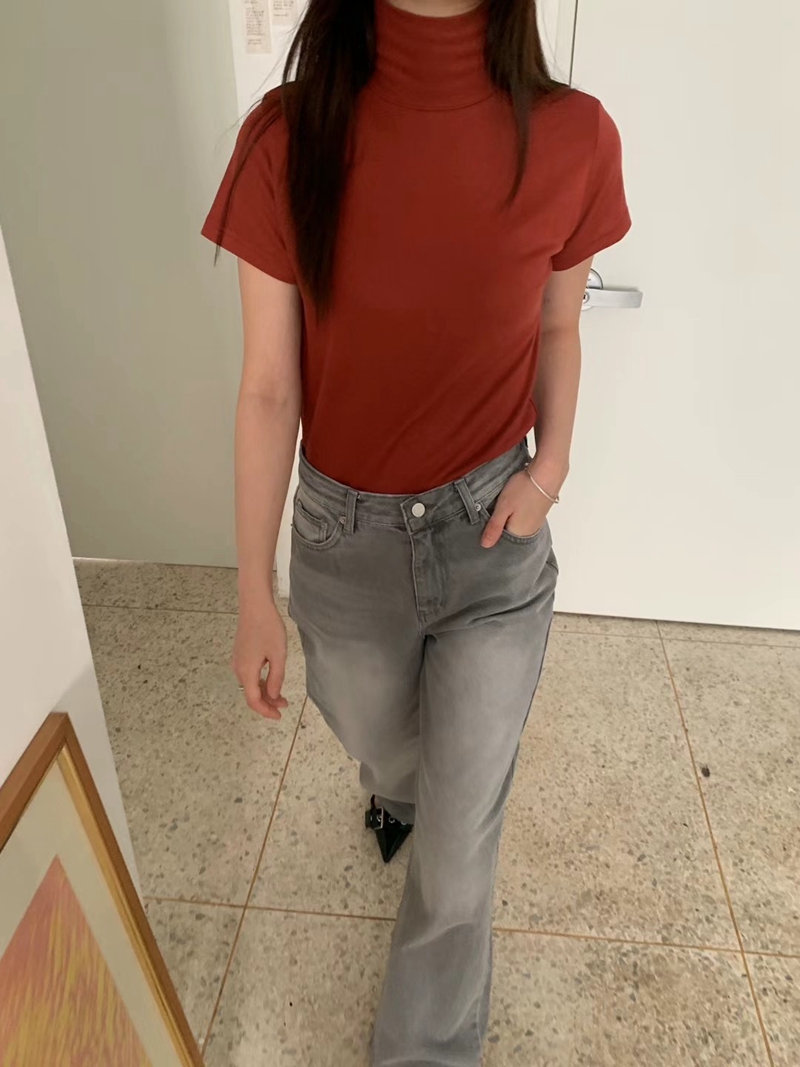 SAGE韓國直郵東大門實拍女裝新款休閑真品人氣熱賣推薦24秋冬T恤SAGET恤