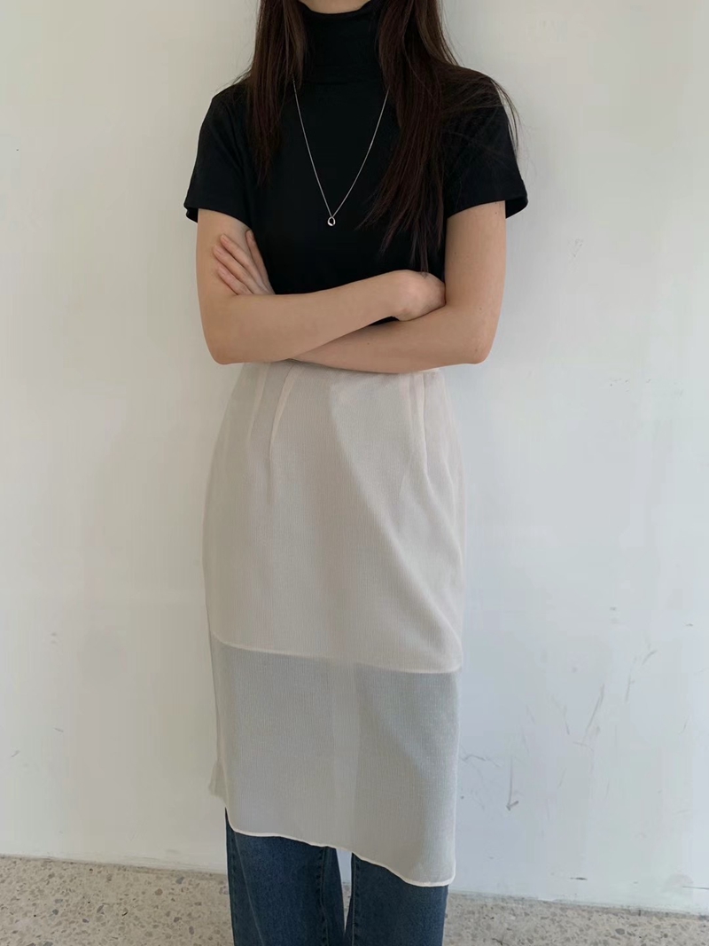 SAGE韓國直郵東大門實拍女裝新款休閑真品人氣熱賣推薦24秋冬T恤SAGET恤圖色4