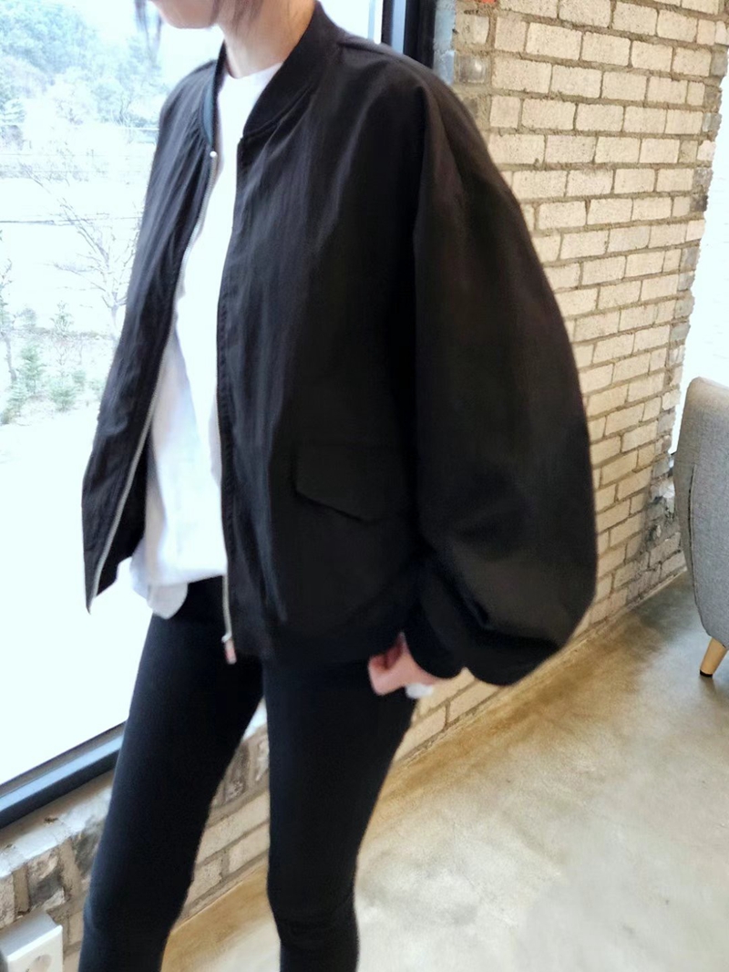MARID韓國直郵東大門實拍女裝新品熱賣真品職業時尚夾克喇叭WITHMOON夾克