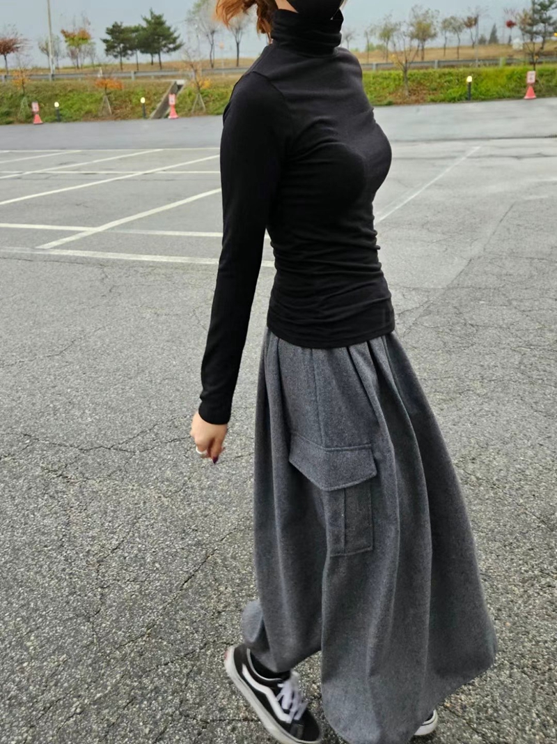 MARID韓國直郵女裝新品職業休閑人氣熱賣真品時尚推薦長袖T恤WITHMOON長袖T恤