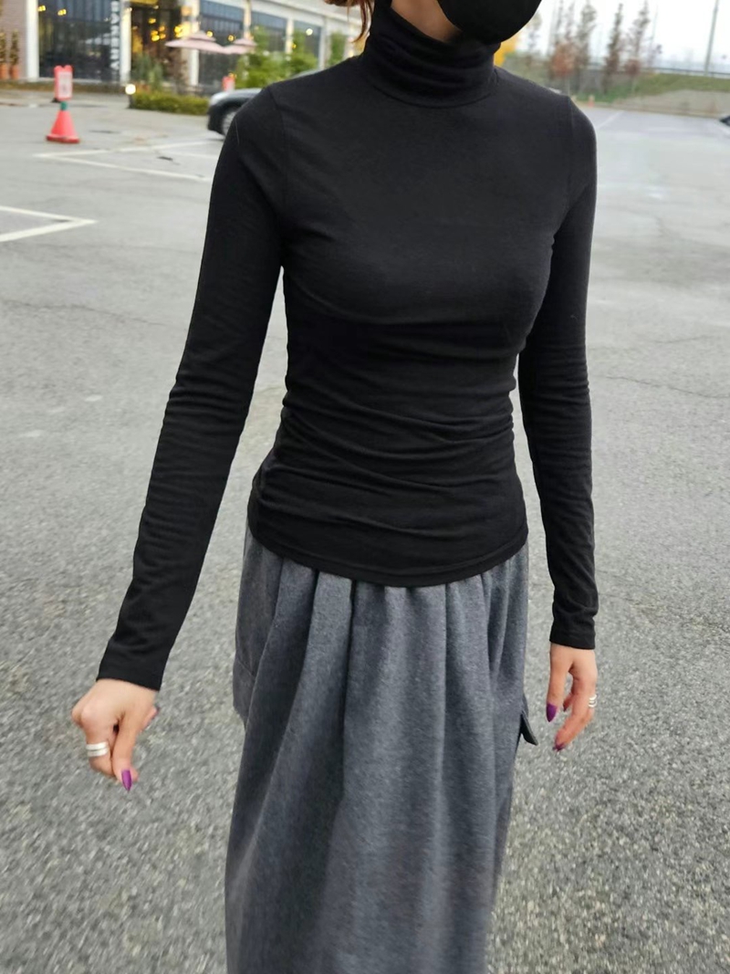 MARID韓國直郵女裝新品職業休閑人氣熱賣真品時尚推薦長袖T恤WITHMOON長袖T恤