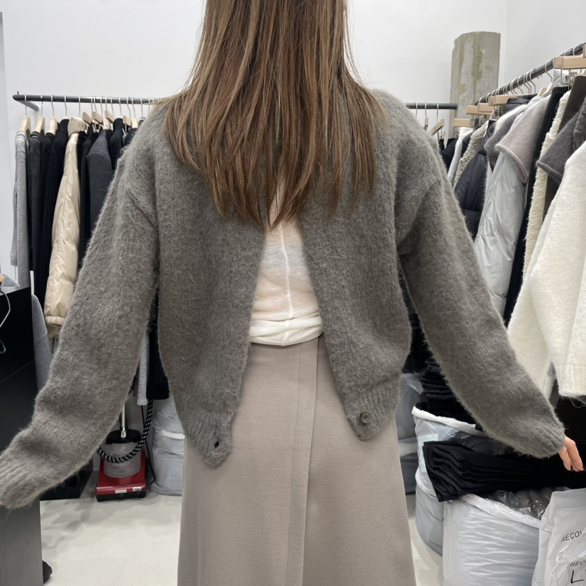 RECOVER韓國直郵東大門代購女裝新品職業熱賣推薦24秋冬毛衣RECOVER/MOMENT毛衣