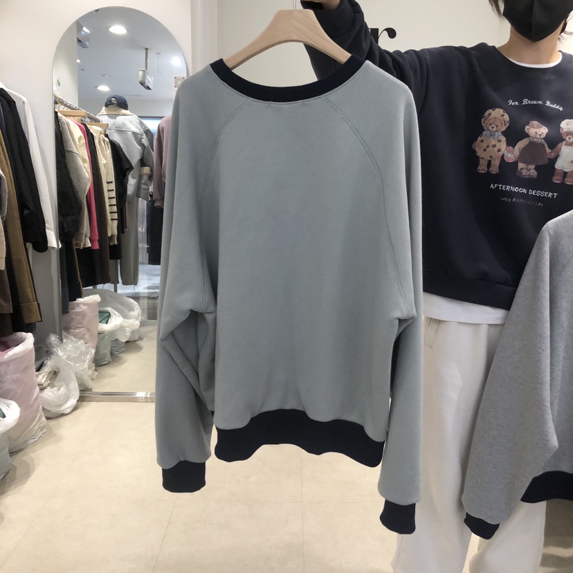FAR韓國直郵東大門代購女裝新品真品職業休閑24秋冬人氣衛衣X-MOOD衛衣