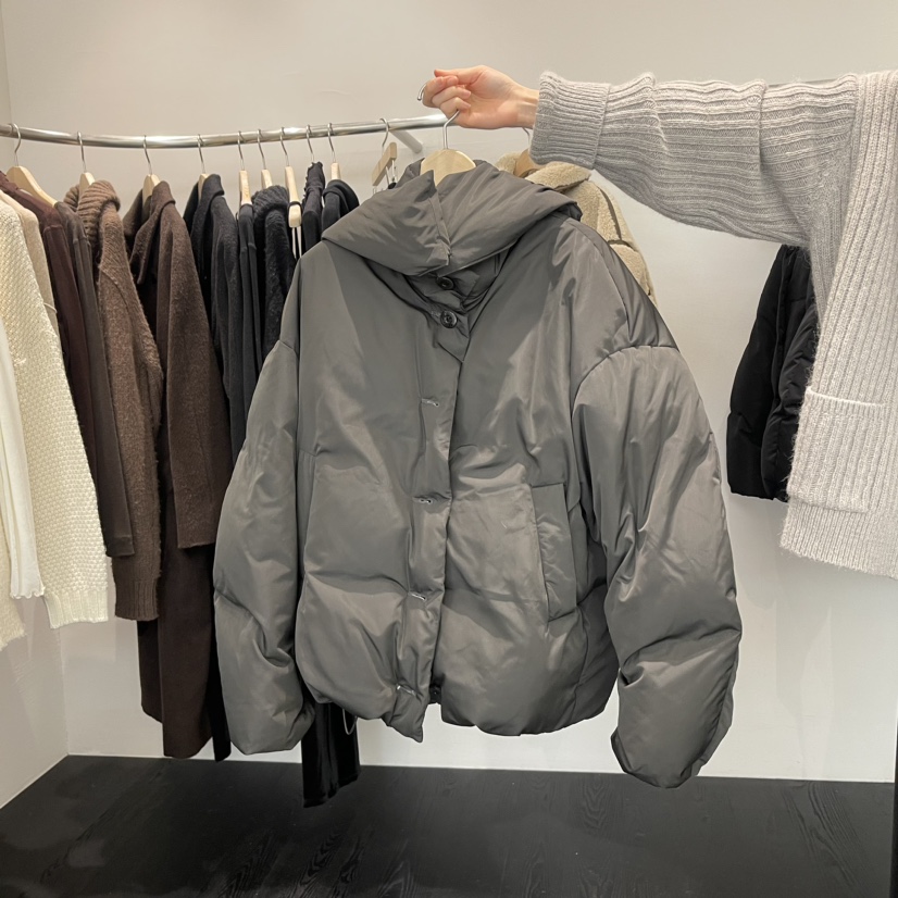 TAFFETA直郵韓國代購女裝新款職業時尚24秋冬短款羽絨服填充鴨絨TAFFETA短款羽絨服圖色3