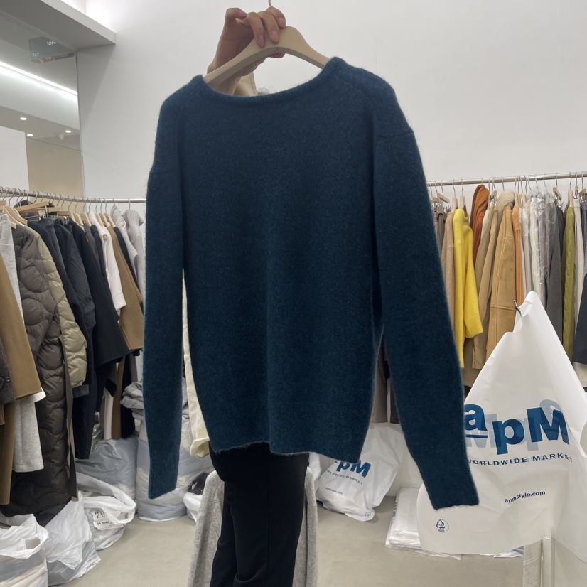 IDEE-A韓國直郵女裝新品真品休閑人氣熱賣推薦24秋冬毛衣IDEE-A毛衣