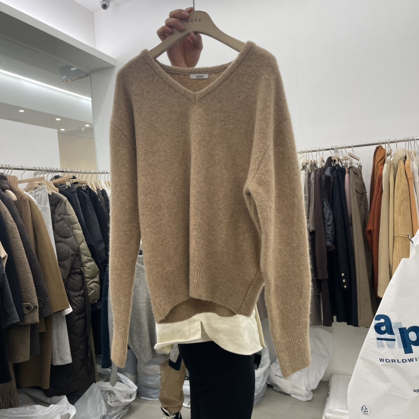 IDEE-A韓國直郵女裝新品真品休閑人氣熱賣推薦24秋冬毛衣IDEE-A毛衣圖色2