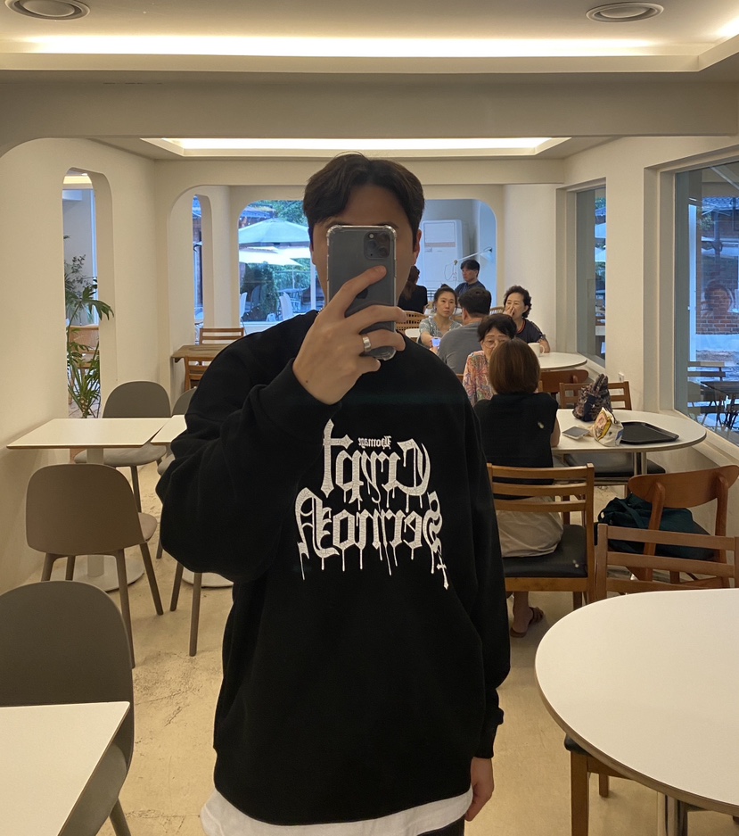 KSUBI韓國直郵東大門實拍女裝新品休閑真品時尚推薦24秋冬衛衣KSUBI衛衣