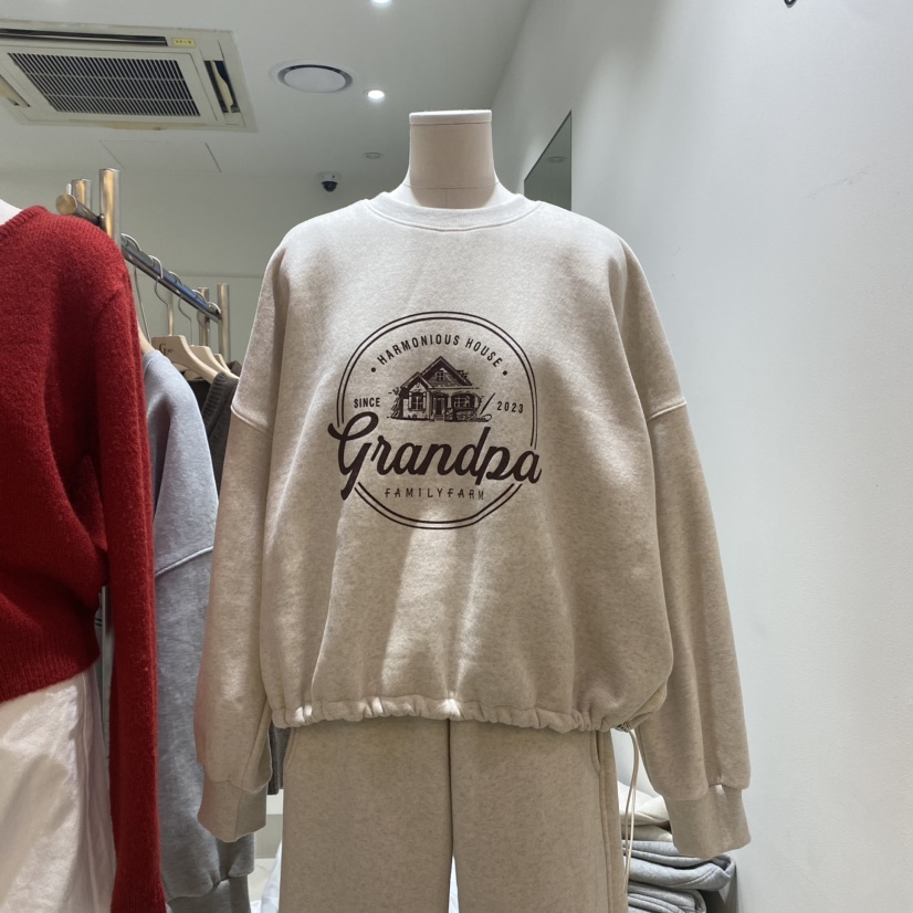 GLORY直郵韓國代購女裝新款人氣職業熱賣推薦休閑衛衣加絨羊毛GLORY衛衣圖色4
