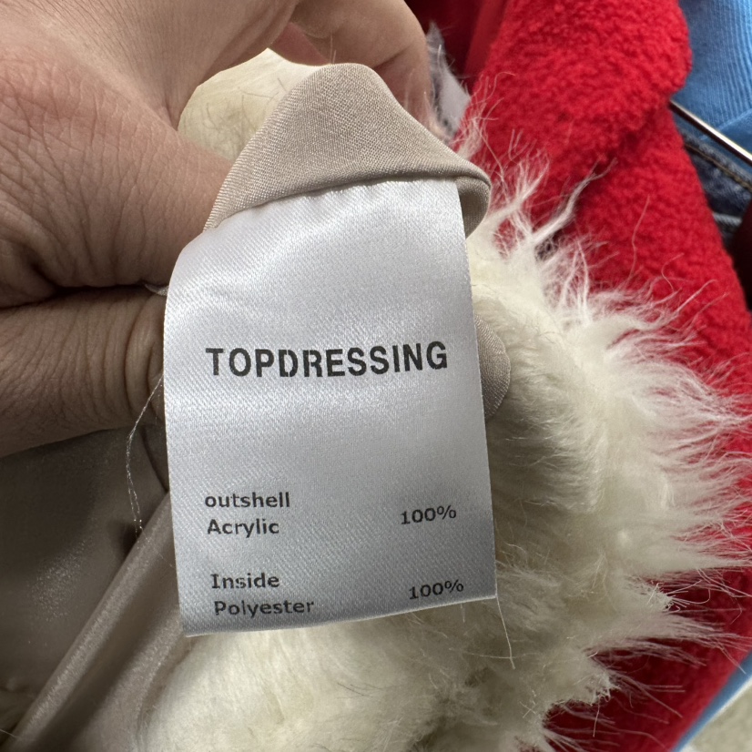 TOPDRESSING韓國直郵東大門代購女裝新款人氣真品熱賣24秋冬夾克TOPDRESSING夾克