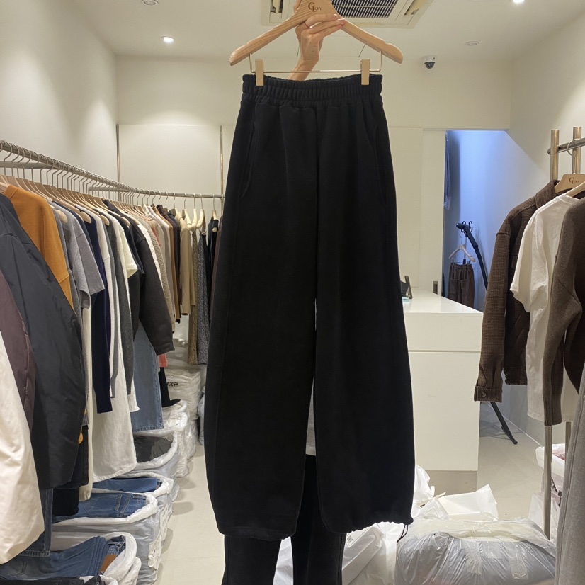 GLORY韓國直郵東大門實拍女裝新品休閑真品熱賣休閑褲加絨羊毛GLORY休閑褲圖色3