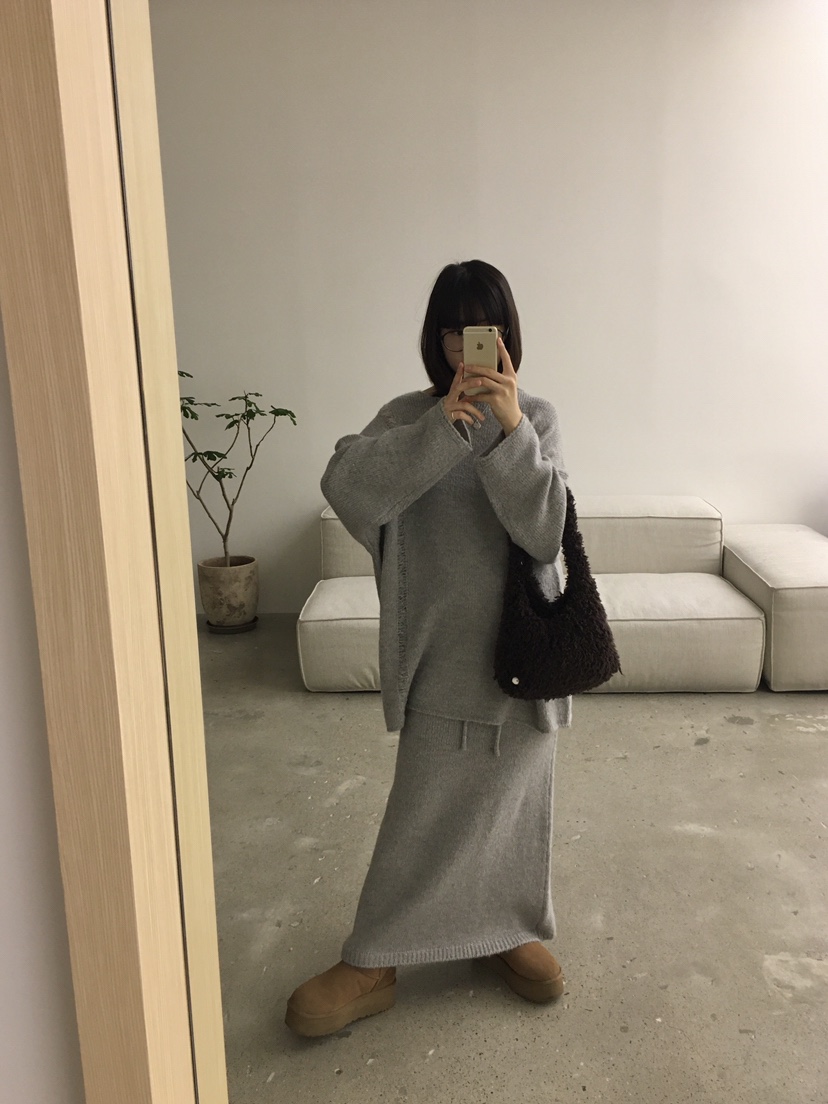 SOAPYROOM東大門代購女士新款休閑時尚24秋夏人氣推薦長裙SOAPYROOM長裙