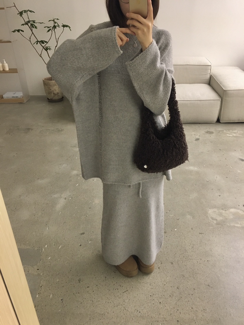 SOAPYROOM東大門代購女士新款休閑時尚24秋夏人氣推薦長裙SOAPYROOM長裙