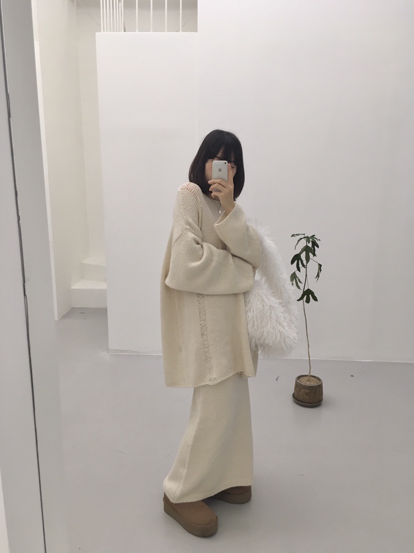 SOAPYROOM東大門代購女士新款休閑時尚24秋夏人氣推薦長裙SOAPYROOM長裙