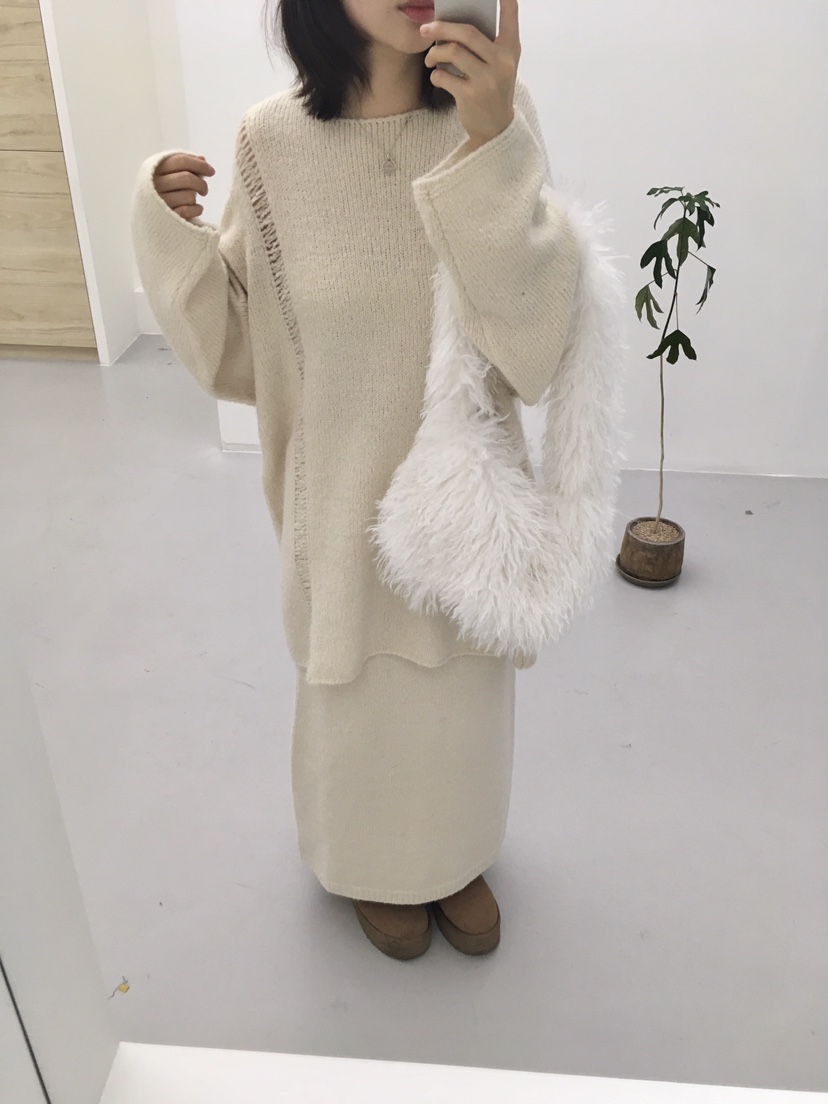 SOAPYROOM東大門代購女士新款休閑時尚24秋夏人氣推薦長裙SOAPYROOM長裙