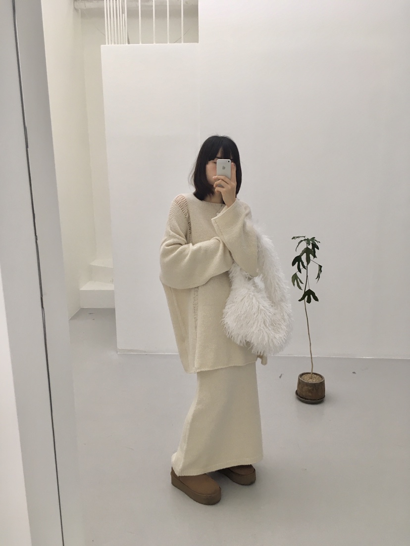 SOAPYROOM東大門代購女士新款休閑時尚24秋夏人氣推薦長裙SOAPYROOM長裙