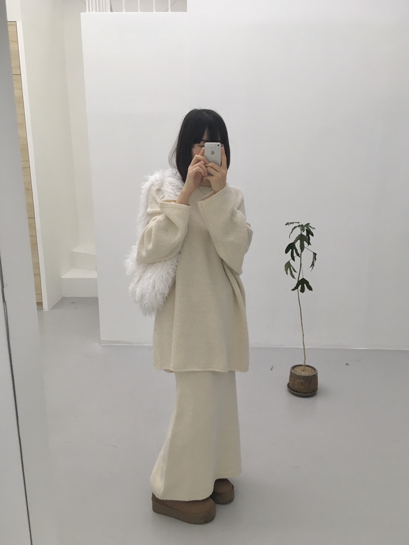 SOAPYROOM東大門代購女士新款休閑時尚24秋夏人氣推薦長裙SOAPYROOM長裙