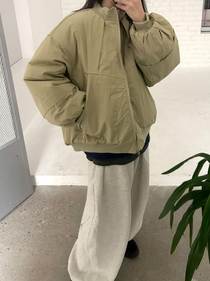HESTORY東大門代購女裝新款職業真品時尚推薦24秋夏短款棉服HESTORY短款棉服