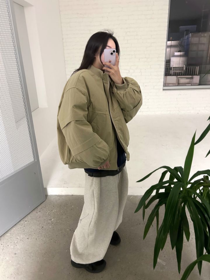 HESTORY東大門代購女裝新款職業真品時尚推薦24秋夏短款棉服HESTORY短款棉服