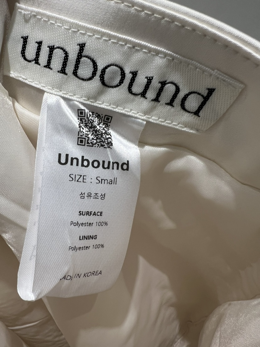 unbound韓國直郵女裝新品24秋夏時尚推薦真品休閑職業短裙unbound短裙