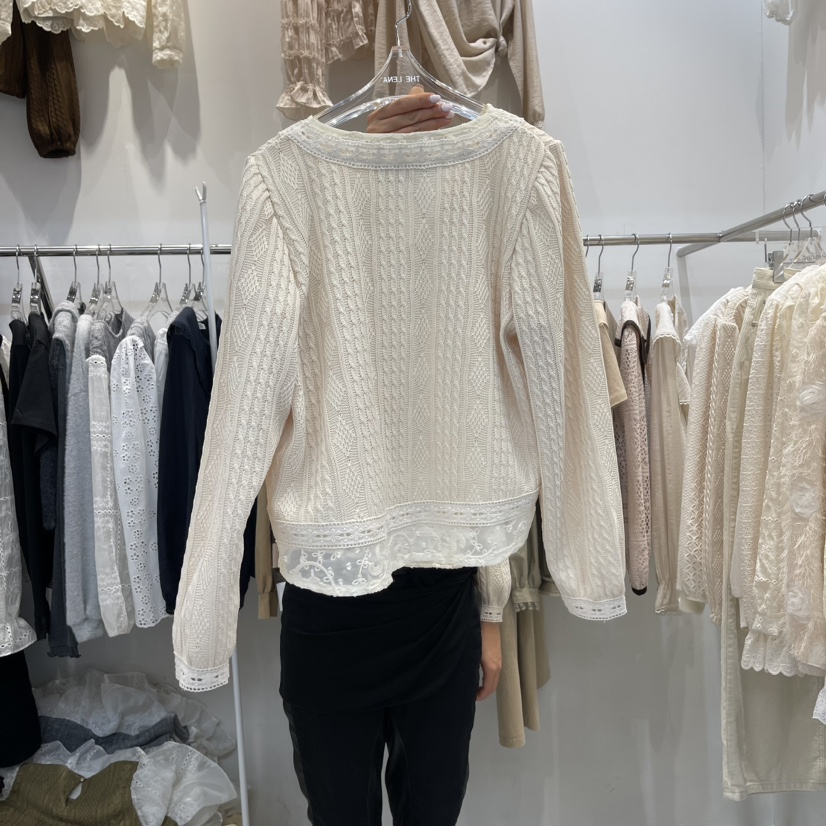 THE LENA東大門直郵女士新品熱賣真品人氣時尚職業襯衫蕾絲衫NWEOL襯衫/蕾絲衫