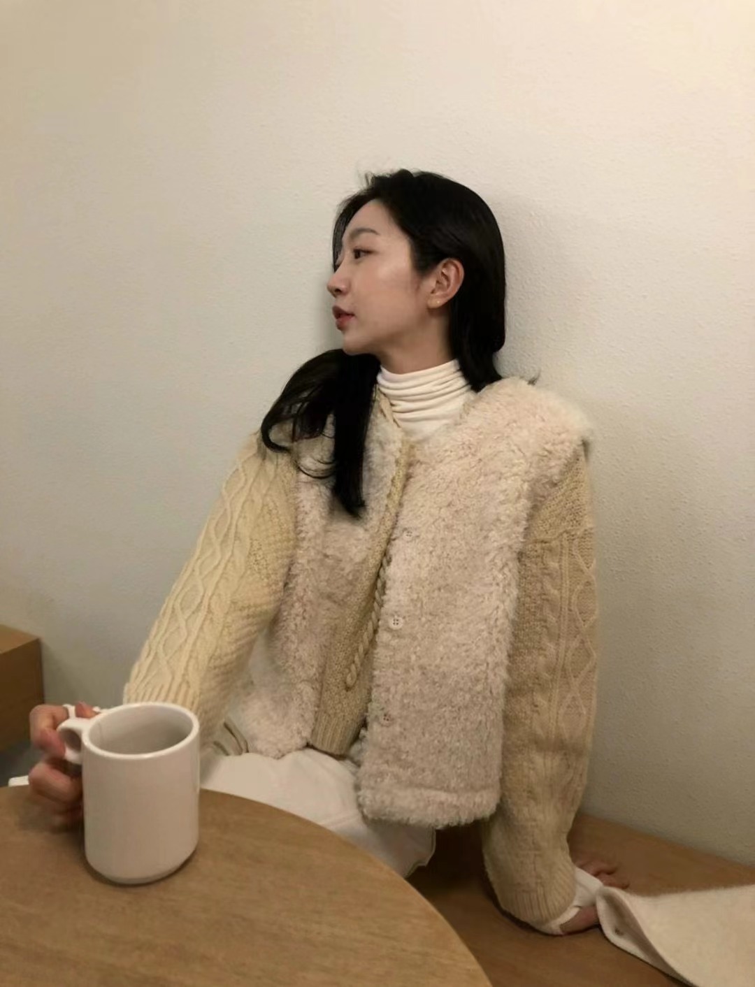 OUIR直郵韓國代購女裝新款休閑熱賣真品職業推薦人氣時尚馬甲OUIR馬甲