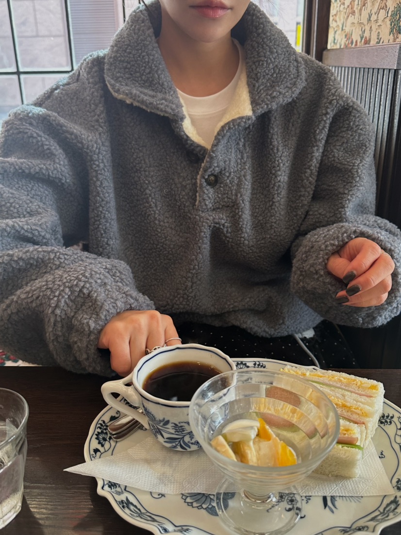 BYRING韓國直郵東大門實拍女裝新品休閑人氣24秋冬職業衛衣BYRING衛衣