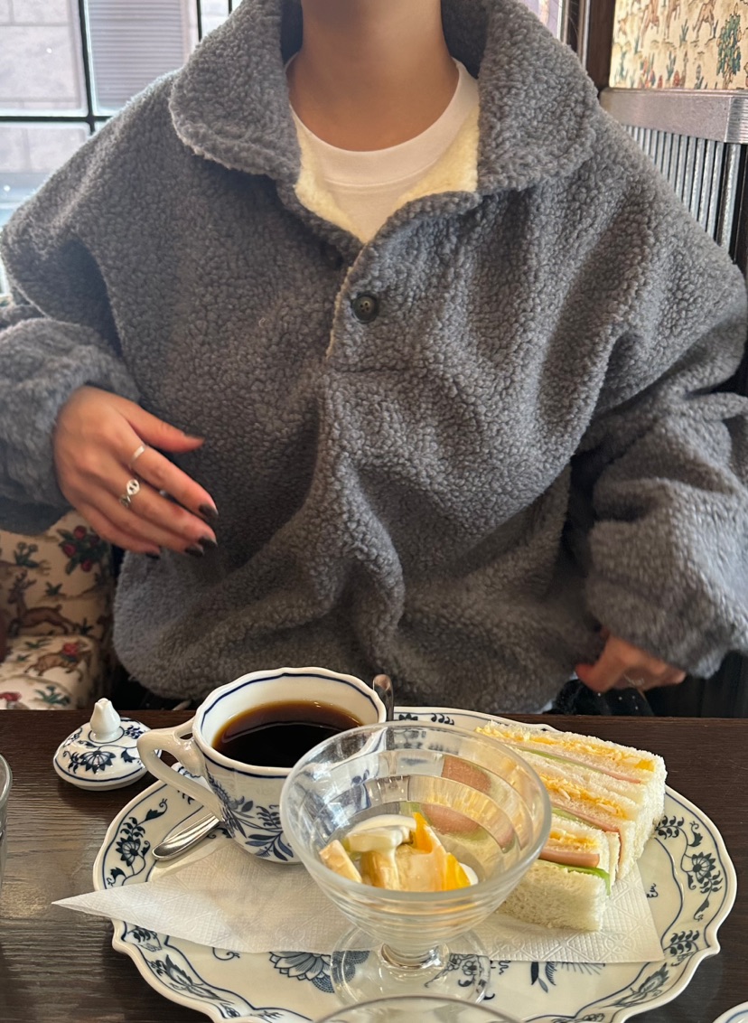 BYRING韓國直郵東大門實拍女裝新品休閑人氣24秋冬職業衛衣BYRING衛衣